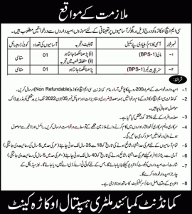 CMH Combined Military Hospital Jobs 2022