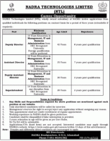 NADRA Technologies Limited (NTL) Jobs 2023