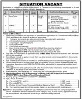 Armed Forces Institute of Mental Health (AFIMH) Jobs 2023