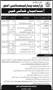 Jobs In Ministry Of Parliamentary Affairs