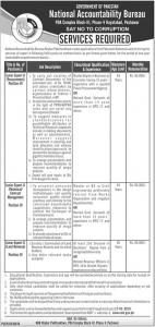 Jobs In National Accountability Bureau NAB