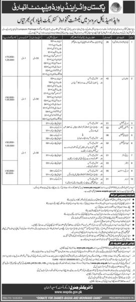 Jobs In WAPDA Medical Services Lahore And Islamabad