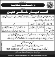 Jobs In Ministry Of Railways Govt Of Pakistan