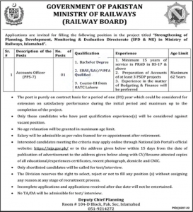 MINISTRY OF RAILWAYS JOBS 2023